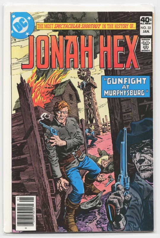 Jonah Hex #32 (DC Comics, 1980), raw, ungraded comic book — front cover