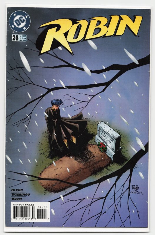 Robin #26 (DC Comics, 1996), raw, ungraded comic book — front cover