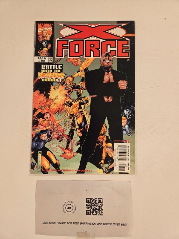 X-Force #88 (Marvel Comics), raw comic book in NM condition — front cover