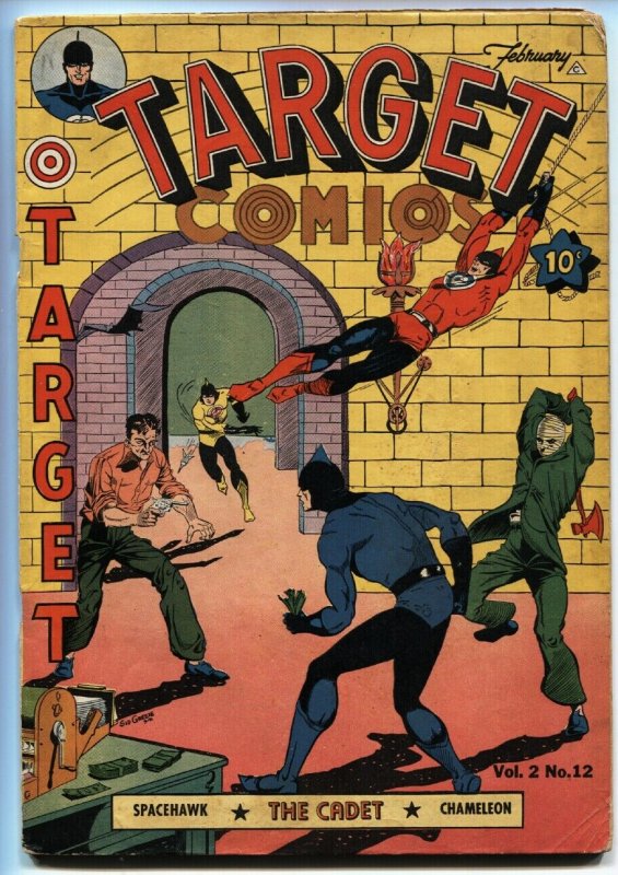 Target Vol 2 #12, raw, ungraded comic book — front cover