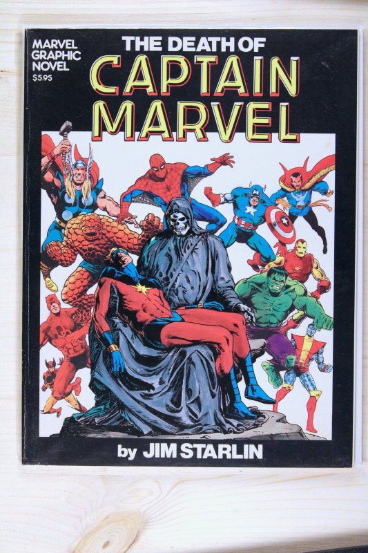 Marvel Graphic Novel #1 (Marvel Comics, 1982), raw comic book in VF+ 8.5 condition — front cover