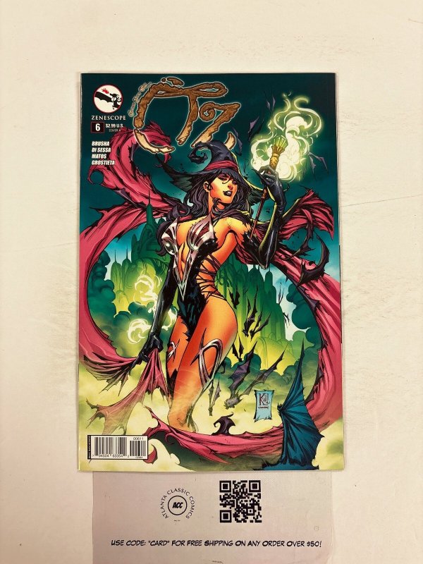 OZ #6 (Zenescope Entertainment), raw comic book in NM condition — front cover