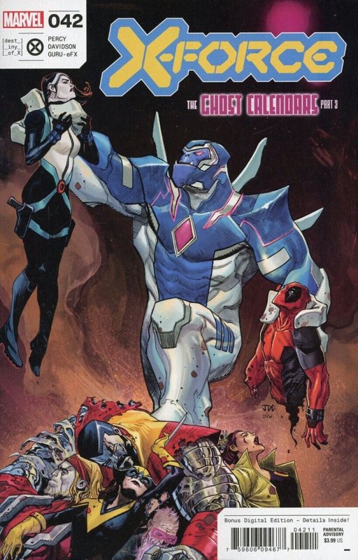X-Force #42 (Marvel Comics, 2019), raw comic book in NM condition — front cover