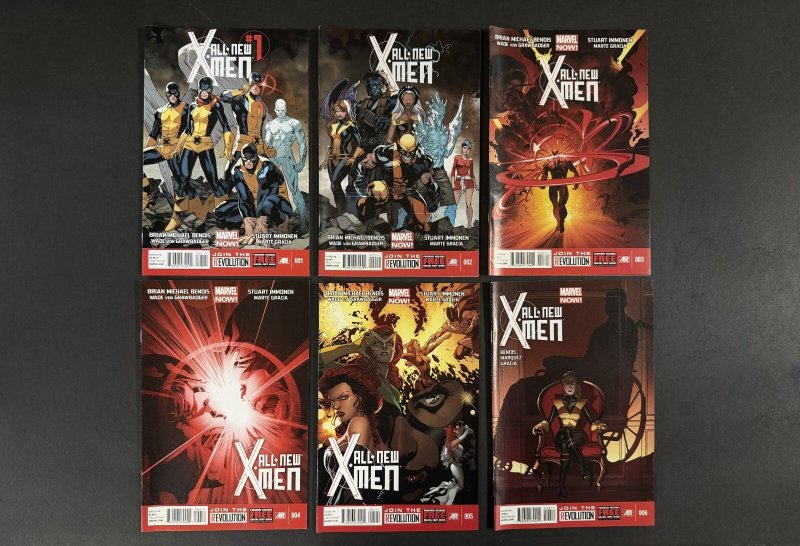 All-New X-Men (2012) #1-34 VF Brian Michael Bendis All Cover a Marvel (Marvel Comics, 2012), raw comic book in VF condition — front cover