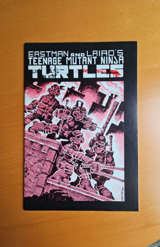 Teenage Mutant Ninja Turtles #1 (Mirage Studios, 1984), raw, ungraded comic book — front cover