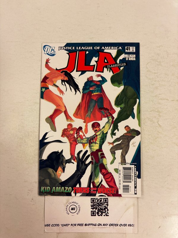 JLA Classified #41 (DC Comics), raw comic book in NM condition — front cover