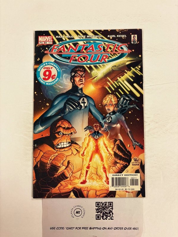 Fantastic Four #60 (Marvel Comics), raw comic book in NM condition — front cover