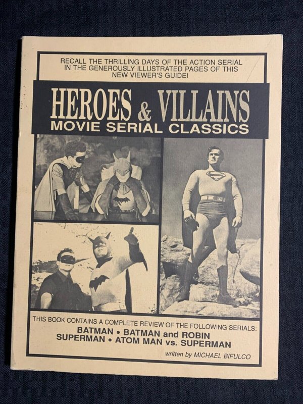 1989 Heroes & Villains Movie Serial Classics SC VF 8.0 Superman Batman & Robin (1989), raw comic book in VF 8.0 condition — front cover