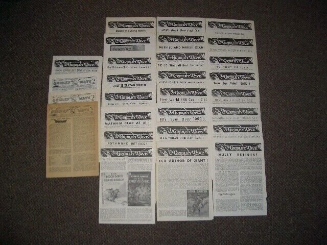 Gridley Wave-Fanzine Lot-Tarzan-Edgar Rice Burroughs Fn/vf, raw comic book in FN/VF condition — front cover