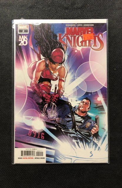 Marvel Knights: 20th #2 (Marvel Comics, 2019), raw, ungraded comic book — front cover