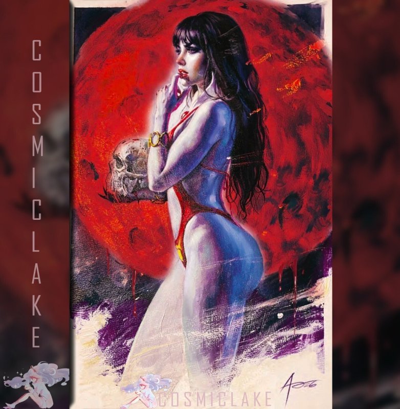 Vampirella #6, raw, ungraded comic book — front cover
