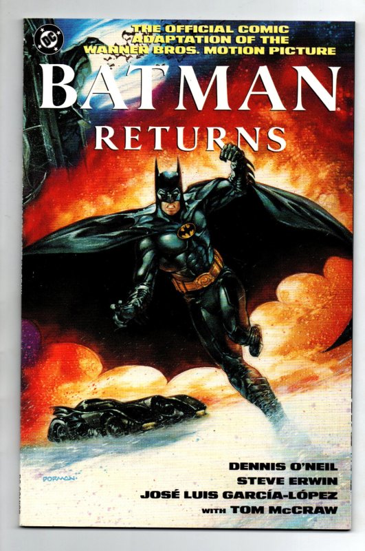 Batman Returns Movie Adaptation Prestige Special - Burton - Keaton - 1992 - NM (1992), raw comic book in NM condition — front cover
