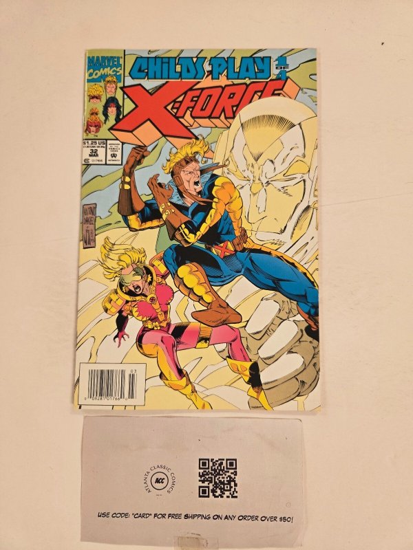 X-Force #32 (Marvel Comics, 1994), raw comic book in NM condition — front cover