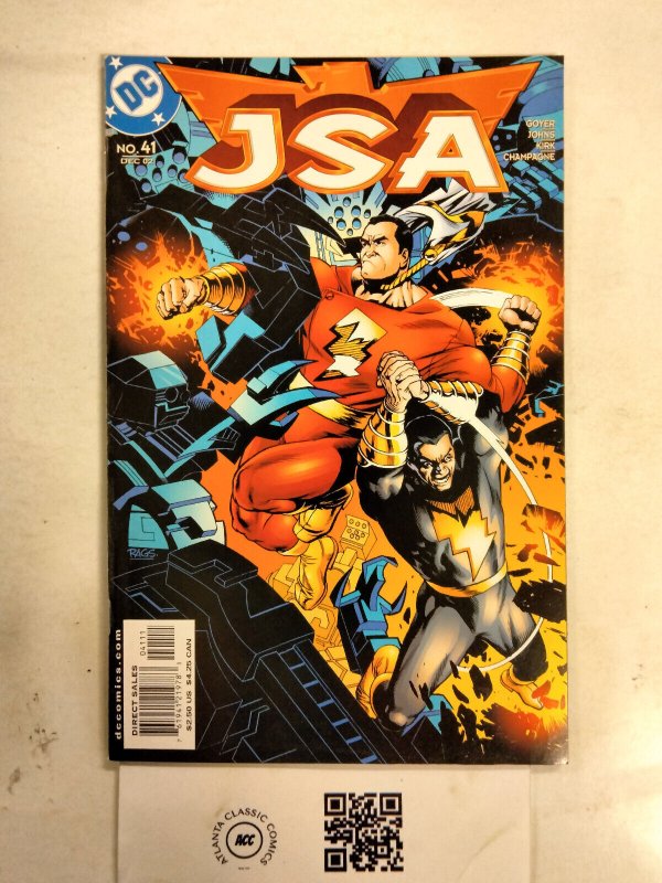 JSA #41 (DC Comics), raw comic book in NM condition — front cover