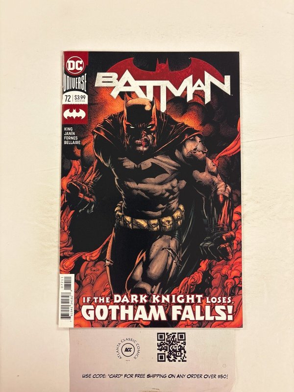 Batman #72 (DC Comics), raw comic book in NM condition — front cover