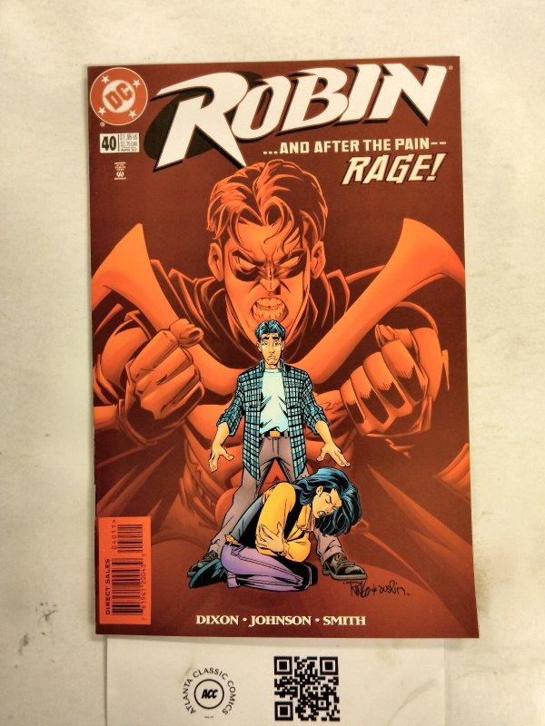 Robin #40 (DC Comics, 1997), raw comic book in NM condition — front cover