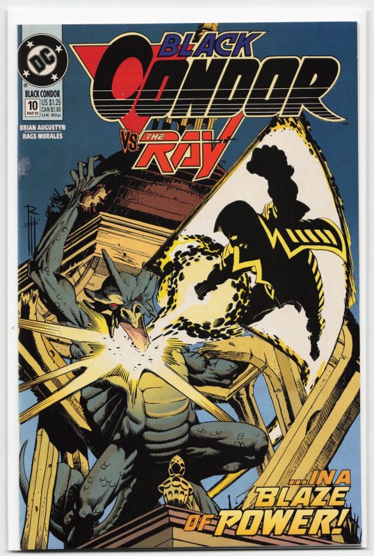 Black Condor #10 (DC Comics, 1993), raw, ungraded comic book — front cover