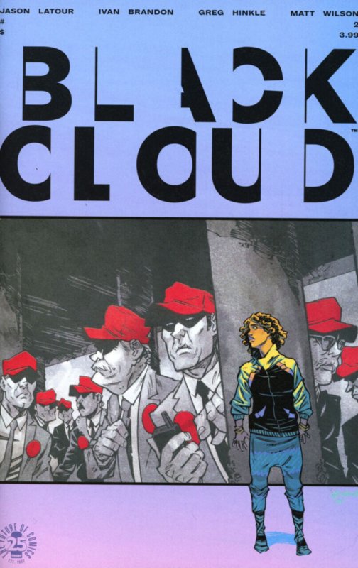 Black Cloud #2 (Image Comics, 2017), raw comic book in VF/NM condition — front cover