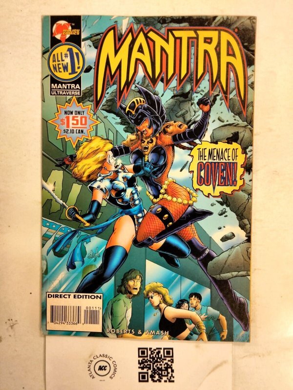 Mantra #1, raw comic book in NM condition — front cover