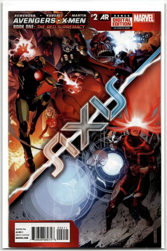 Avengers & X-Men: Axis #2 (Marvel Comics, 2014), raw, ungraded comic book — front cover