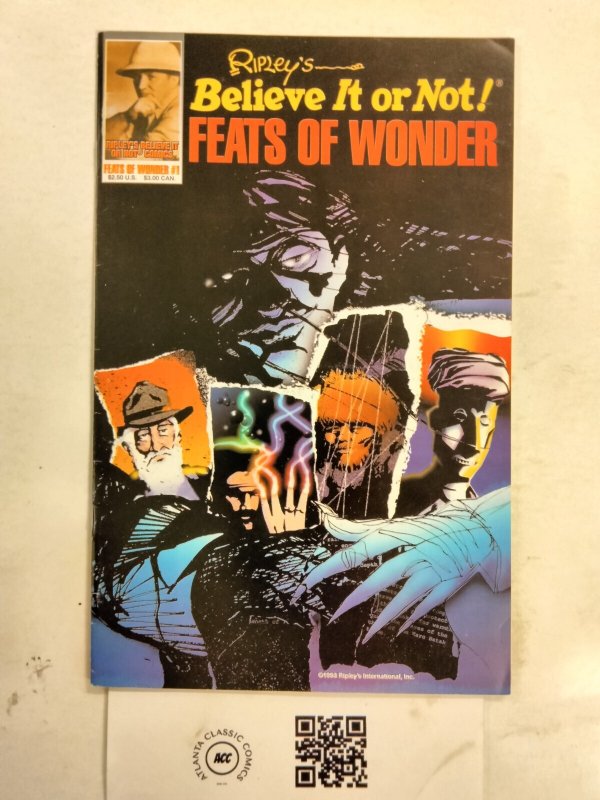 Feats of Wonder #1, raw comic book in NM condition — front cover