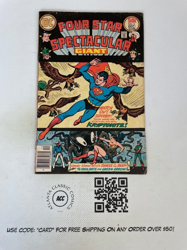 Four Star Spectacular Giant #5 (DC Comics), raw comic book in FN condition — front cover