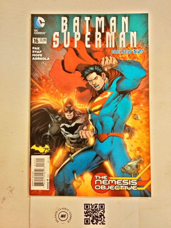 Batman Superman #16 (DC Comics), raw comic book in NM condition — front cover