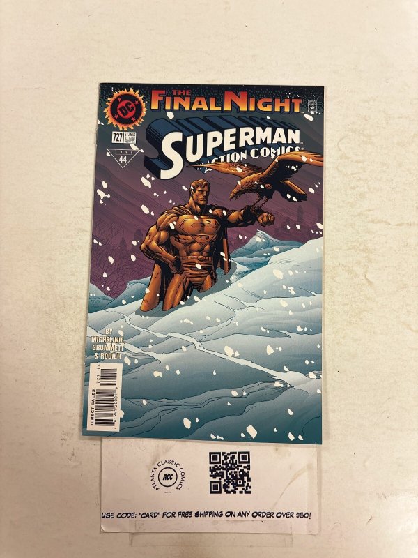 Action Comics #727 (DC Comics), raw comic book in NM condition — front cover