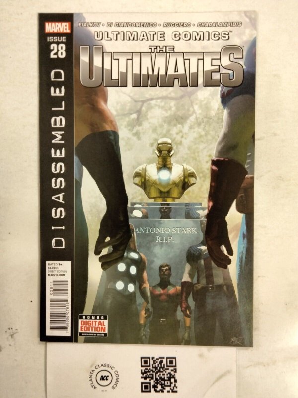 The Ultimates #28 (Marvel Comics), raw comic book in NM condition — front cover