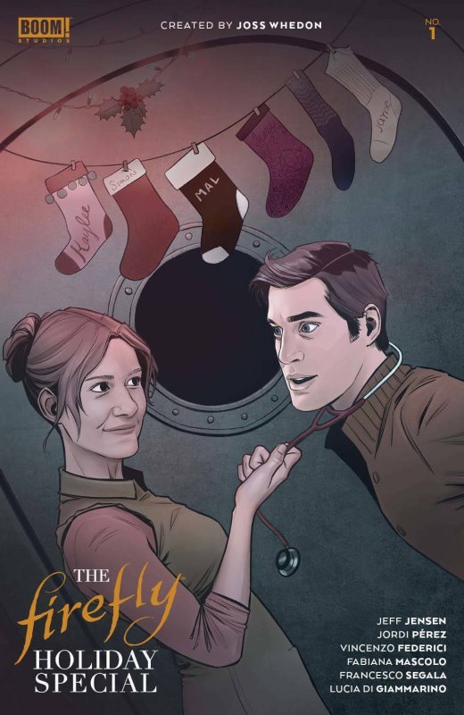 The Firefly: Holiday Special #1 (Boom! Studios, 2021), raw comic book in NM condition — front cover