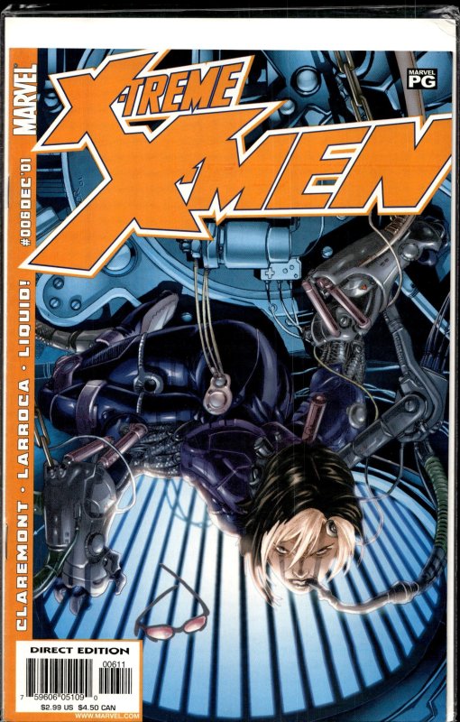 X-Treme X-Men #6 (2001), raw, ungraded comic book — front cover
