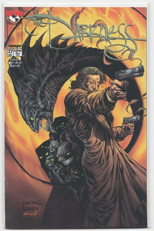 The Darkness #27 (Top Cow, 1999), raw, ungraded comic book — front cover