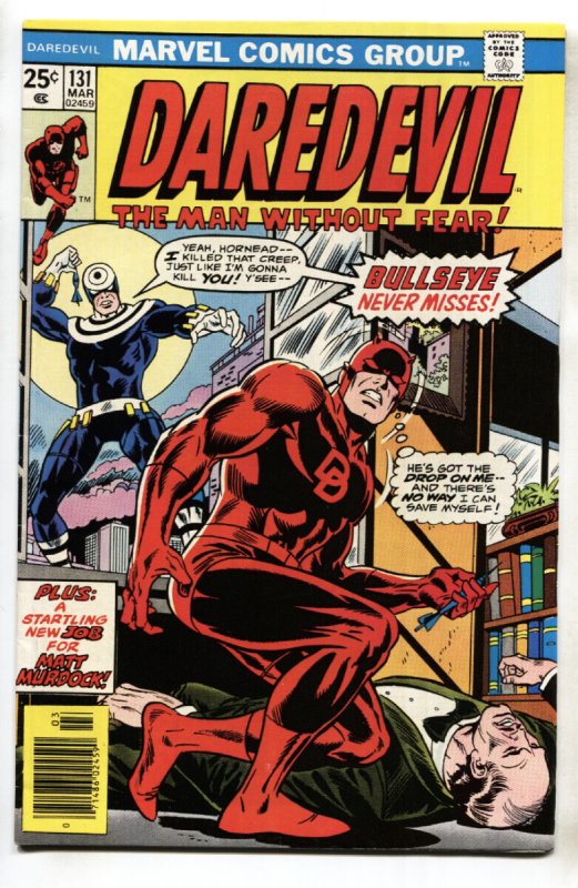 Daredevil #131 - 1975 - Marvel - Vf/nm - Comic Book (Marvel Comics, 1975), raw comic book in VF/NM condition — front cover