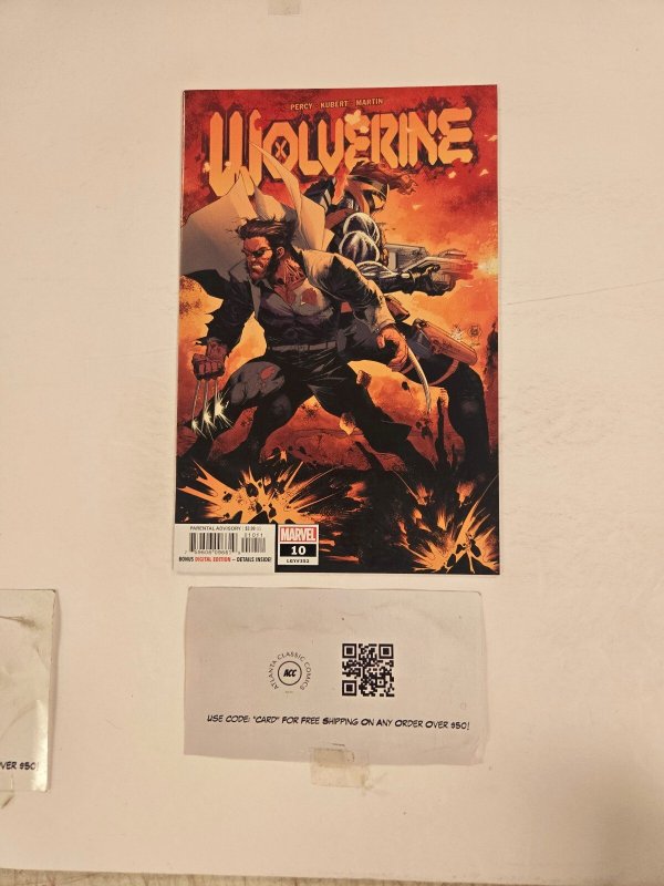 Wolverine #10 (Marvel Comics), raw comic book in NM condition — front cover