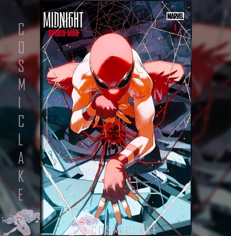 Midnight Spider-Man #1 (Marvel Comics), raw, ungraded comic book — front cover