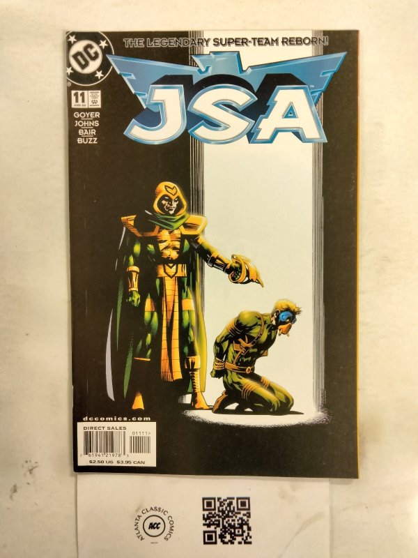 JSA #11 (DC Comics), raw comic book in NM condition — front cover