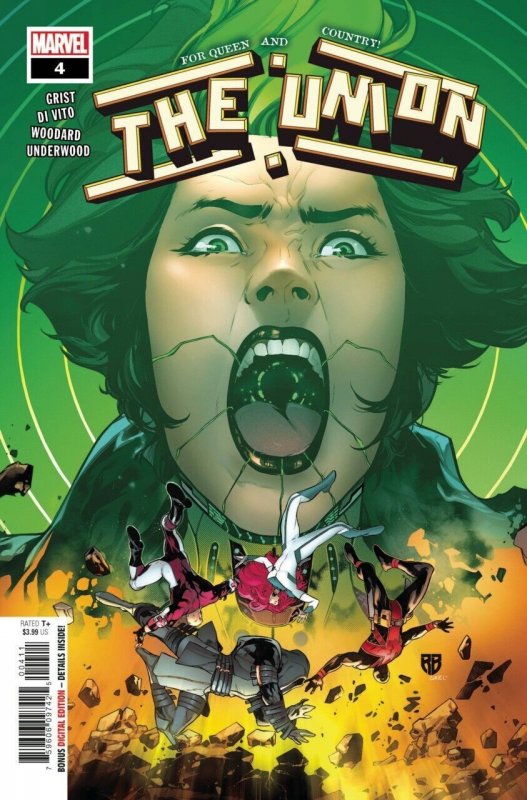 The Union #4 (2020), raw comic book in NM condition — front cover