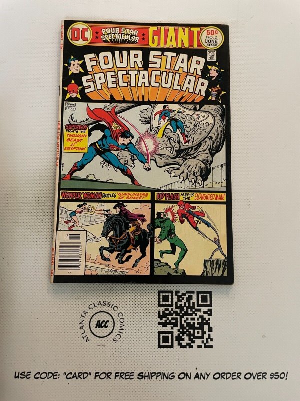 Four Star Spectacular Giant #2 (DC Comics), raw comic book in VF/NM condition — front cover