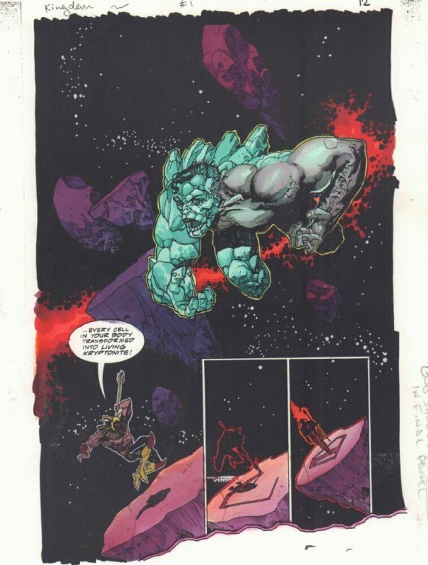 Kingdom #1 (DC Comics), raw, ungraded comic book — front cover