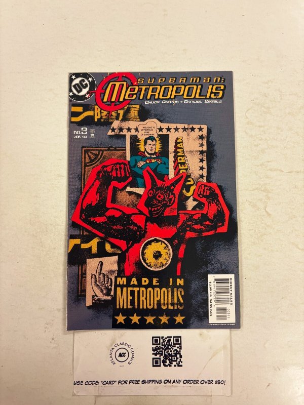 Superman: Metropolis #3 (DC Comics, 2003), raw comic book in NM condition — front cover