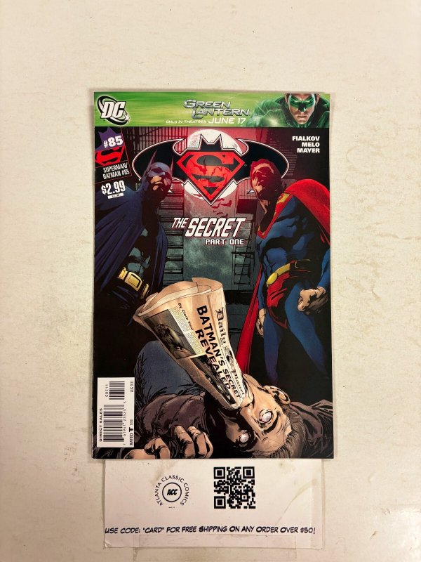 Superman Batman #85 (DC Comics), raw comic book in NM condition — front cover
