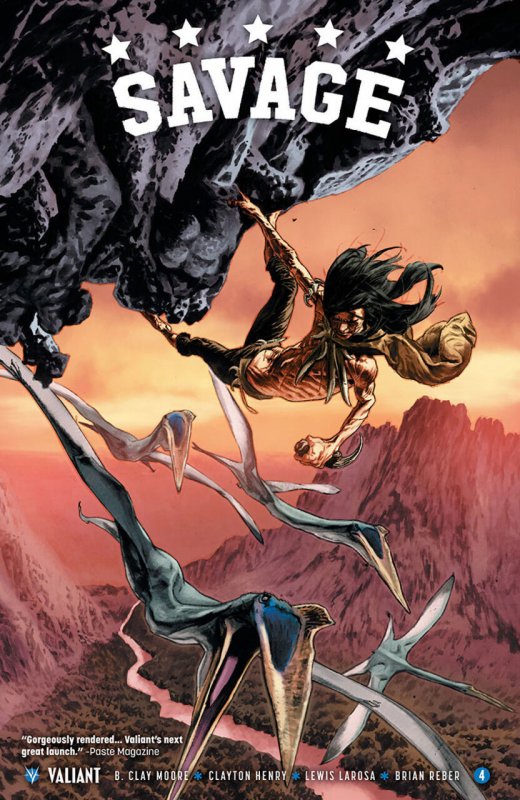 Savage #4 (2016), raw comic book in VF/NM condition — front cover