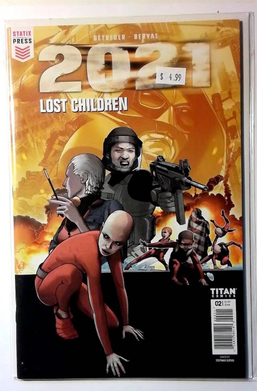 2021 Lost Children #2 (Titan Comics, 2018), raw, ungraded comic book — front cover