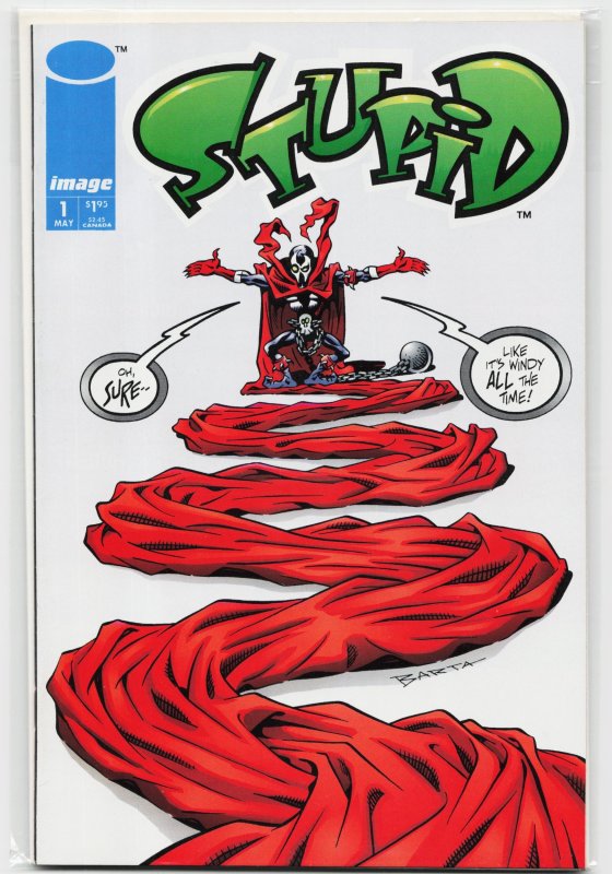 Stupid (1993) Spewn (1993), raw, ungraded comic book — front cover