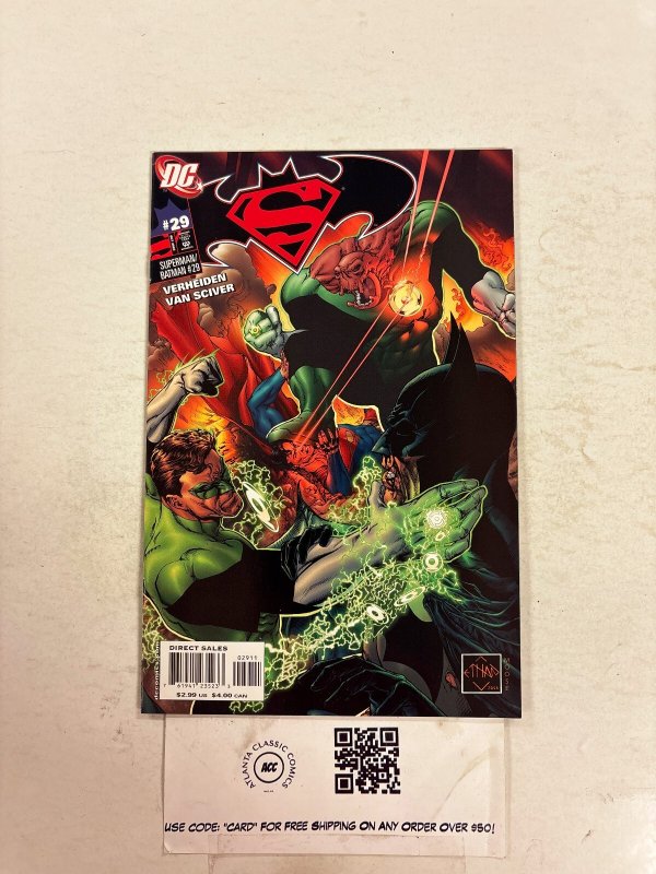 Superman Batman #29 (DC Comics, 2006), raw comic book in NM condition — front cover