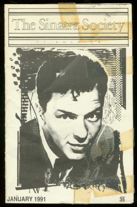 Mag: Sinatra Society of America Magazine #35 (1991), raw, ungraded comic book — front cover
