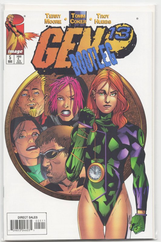 Gen 13 Bootleg #5 (Image Comics, 1997), raw, ungraded comic book — front cover