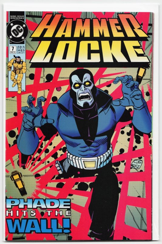 Hammerlocke #7 (1993), raw, ungraded comic book — front cover