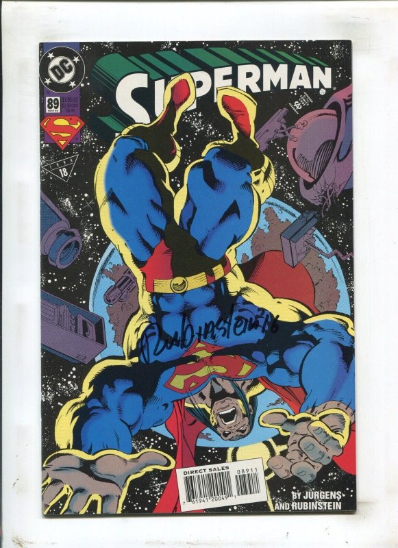 Superman #89 (DC Comics, 1994), raw comic book in VF 8.0 condition — front cover