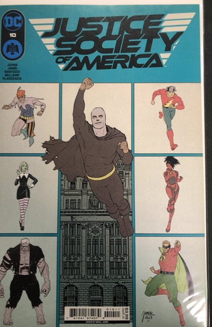 Justice Society of America #10 (DC Comics, 2024), raw, ungraded comic book — front cover